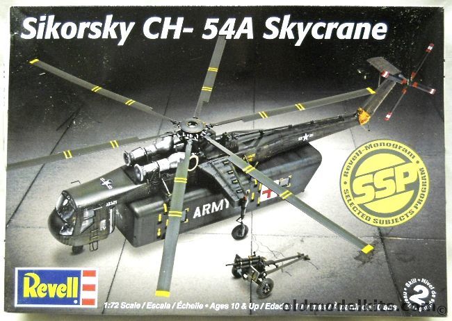Revell 1/72 Sikorsky CH-54A Skycrane, 85-1258 plastic model kit